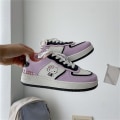 Miniatyrbillede 4 af 5: Kawaii Sanrio Hellokittys Lette Åndbare Sko Allround Pink Dame Sko Sneakers Casual Sko Fuld Skostørrelse Til Piger Gave 39 HelloKitty-1