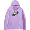 Miniatyrbild 5 av 5: Långärmad Hoodie Lös Streetwear Pullover Casual Lösa Sweatshirts Hoodies Vår Sommar Par S Sweatshirt Skateboard Groda apricot S