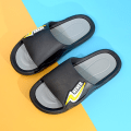 Miniatyrbild 4 av 5: Herr Sommar Cloud Tofflor Halkfria Snabbtorkande Öppen Tå Mjuka Sandaler För Inomhus Och Utomhus Black 40-41