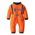 Miniatyrbild 3 av 5: Astronautdräkt Rymddräkt Rompers För Spädbarn Pojkar Småbarn Spädbarn Halloween Jul Fest Cosplay Maskeraddräkt 100(2-3T) orange