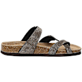 Miniatyrbilde 3 av 5: Sandaler med sklisikker såle for kvinner, korkfotseng, justerbare Brown 39