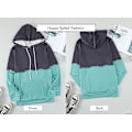 Miniatyrbillede 4 af 5: Dame Tie Dye Printede Hættetrøjer Toppe Langærmet Snøre Pullover Sweatshirts Med Lomme(r) (s-xxl) M