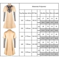 Miniatyrbild 5 av 5: Thrillerfilm M3gan Cosplay Kostym Barn Flickor Megan Ai Robotar Dockklänning Fluga Tights Handskar Set Halloweenfest Maskerad 5-6 Years