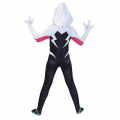 Miniatyrbild 2 av 2: Vuxen/barn Spider Verse Gwen Stacy   Kostym Kvinna Jumpsuit Hoodie 130cm