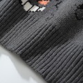 Miniatyrbillede 3 af 4: O-hals Oversize Mænd Lille Dæmon Hip Hop Trøje Spandex Trøje L