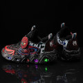 Miniatyrbild 4 av 4: Pojkar Led Flash Light Casual Sports Lätta Skor Black 21