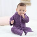 Miniatyrbild 5 av 5: Nyfödd Romper Jumpsuit med Huva Bekväm att Bära med Söt Djurdesign för Födelsedagspresenter och Nyårspresenter Brown 6-9m