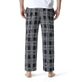 Miniatyrbilde 2 av 5: Bomullsvevde pyjamasbukser for menn, rutete lette lounge-sovebukser COLOR 8 S