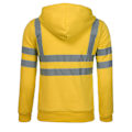 Miniatyrbild 5 av 5: Reflexrandiga arbetskläder för män inom renhållning Yellow 3XL