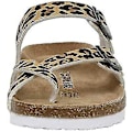 Miniatyrbilde 2 av 5: Sandaler med sklisikker såle for kvinner, korkfotseng, justerbare Leopard 40