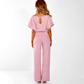 Miniatyrbillede 3 af 5: Dame Jumpsuit Casual Bred Ben Dame Aftenfest Lang Playsuit Pink S