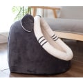 Miniatyrbilde 3 av 4: Kattesenger for innekatter eller små hunder, maskinvaskbare kattesenger gray 36*35*36cm