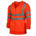 Miniatyrbild 4 av 5: Reflexrandiga arbetskläder för män inom renhållning Orange 2XL