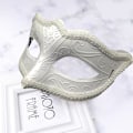 Miniatyrbild 4 av 4: Maskeradansiktsmask, Mode Spets Par Maskeradansiktsmask White
