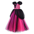 Pikkukuva 2 / 5: Wizard Party Lasten Mekko Taikatyttö Mekko Halloween Pitkä Noidan Mekko Iltaesitys Mekko Pink M