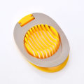 Miniatyrbilde 1 av 4: Eggdeler i rustfritt stål Eggkutter Hakker Matlagingsdings Kjøkkenverktøy Yellow Grey