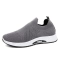 Miniatyrbild 1 av 5: Löparskor Herr Sneaker med Andningsbart Mesh Halkfria Sneakers för Fitness Sport Gym Jogging Tennis Gray 44