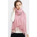 Miniatyrbillede 2 af 5: Dame Tørklæder, Cashmere Sjaler og Emballage til Dame Vinter Bryllupstørklæder red