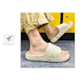 Miniatyrbild 4 av 4: Sandaler med platt sula, tofflor för stranden, unisex Beige 40-41