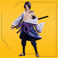 Miniatyrbild 5 av 5: Sasuke Modell Naruto Figur Dekorativ Prydnad Anime Action Display