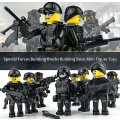Miniatyrbillede 3 af 4: Højkvalitets MOC Militær Specialstyrker Soldater Klodser Figurer Våben Kompatible Bevæbnede SWAT Byggeklodser