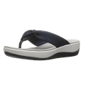Miniatyrbild 4 av 4: Tryckta Tåsandaler med Stöd för Fotvalvet Dam Sommar Strand Flip Flop Anti-Slip Sula Red 35