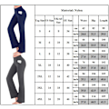 Miniatyrbillede 4 af 4: Kvinder Vide Benbukser Casual Stretch Yoga Bukser Lounge Bukser Sort black 4XL