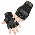 Miniatyrbild 1 av 5: Motorcykelhandskar Sport Halvfinger Vandring Jakt Black L
