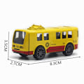 Miniatyrbillede 2 af 5: 6 stk. Tram Model Lille Størrelse Træk Tilbage 1:60 Børn Pædagogisk Legetøj Til Gave