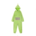 Miniatyrbild 1 av 3: Teletubbies En Del Pyjamas Dam Hemma Kläder Herr Och Dam Tjock Korall Fleece grön M