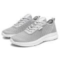 Miniatyrbild 1 av 5: Herr Mesh Tyg Sneakers Lättvikt Bekväma Löparskor För Vandring Grey 41