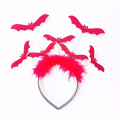 Miniatyrbilde 1 av 5: Scene-rekvisitt Hodeplagg Flaggermusformet Design Egnet For Sceneopptreden Red One size