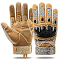 Miniatyrbilde 1 av 5: Taktiske Hansker Motorsykkelhansker Fullfingerhansker light brown L