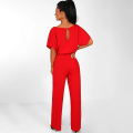 Miniatyrbillede 3 af 5: Dame Jumpsuit Casual Bred Ben Dame Aftenfest Lang Playsuit Red M