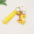 Miniatyrbild 4 av 5: Kawaii tecknad söt nyckelkedja hänge accessoarer utsökt min melodi cinnamoroll mjuk gummi nyckelkedja väska biltillbehör Doraemon