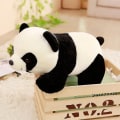 Miniatyrbild 3 av 5: Söt Tecknad Panda Bomull Stoppad Docka Mjuk Plyschleksak Barn Present Heminredning_ahf 40cm