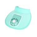 Miniatyrbillede 1 af 4: Dame Sport Baseball Kasket Med Usb Køleventilator Solskærm Hat Uv Beskyttelse Green