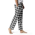 Miniatyrbillede 3 af 5: Herre Bomuld Vævede Pyjamasbukser, Letvægts Lounge Sovbukser med Tern COLOR 1 XL