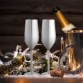 Miniatyrbillede 3 af 5: 2 stk. Beautify Brudsikre Champagnefløjter i Rustfrit Stål Sliver