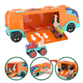Pikkukuva 5 / 5: Lasten Dinosaur Slide Truck -lelu, mielenkiintoinen interaktiivinen auto, leikkilelu 3 4 5 6 7 8+ -vuotiaille pojille, tytöille, lapsille, lahjoja Single Attribute
