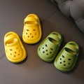 Miniatyrbilde 5 av 5: Strandsandaler Sklisikre Dusj Badeslippers Myke Sommersandaler White 22-23