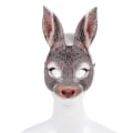 Miniatyrbillede 2 af 4: Jule Rotte Maskebal Maske Brown rabbit-mask