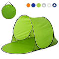 Miniatyrbillede 1 af 3: Automatisk Udendørs Camping Telt Vandtæt Anti Uv Strandtelt Ultralet Pop Up Telt Sommer Green