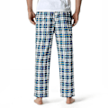 Pikkukuva 4 / 5: Miesten puuvillaiset kudotut pyjamahousut, ruudulliset kevyet olohousut COLOR 10 XL