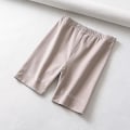 Miniatyrbilde 1 av 5: Korte avsnitt Bokstavtrykte Leggings Damebukser Ivory L