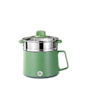 Miniatyrbild 1 av 5: Mini Multifunktionskokare Non-stick Pan Elektrisk Riskokare Matlagningsmaskin Kokkärl Hushåll Sovsal Varm Gryta 1-2 Personer Green Double Layers