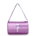 Miniatyrbillede 1 af 2: Danse taske Børns one shoulder danse rygsæk Latin ballet rygsæk Printet pige prinsesse danse taske purple