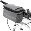 Miniatyrbillede 1 af 5: Cykelstyr Taske Isoleret Frontlomme Mtb Styr Taske Gray