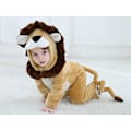 Pikkukuva 3 / 5: Reedca Taaperon Dinosaurusasuste Lasten Söpö Hupullinen Onesie Eläinasu Halloween Lion 3-6 Months