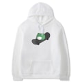 Miniatyrbild 2 av 5: Långärmad Hoodie Lös Streetwear Pullover Casual Lösa Sweatshirts Hoodies Vår Sommar Par S Sweatshirt Skateboard Groda apricot XXL
